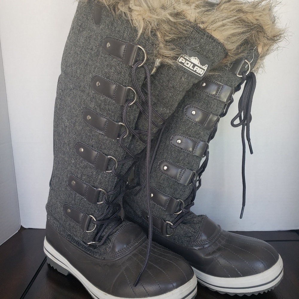 Polar Women's Lace-up Winter Boots